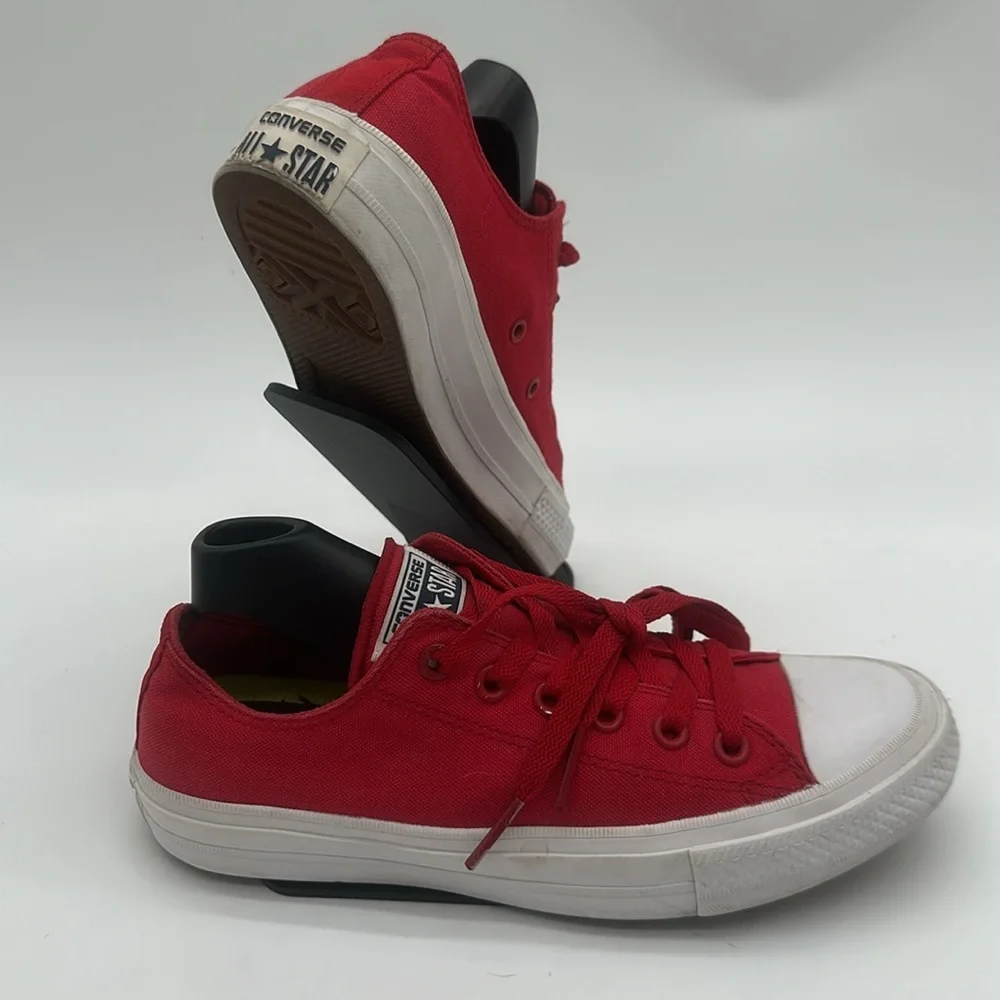 Converse Chuck Taylor All Star II 2 Red Lunarlon Size Kids 6